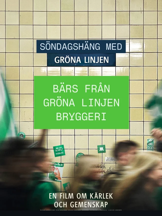 Gröna Linjen - en film om kärlek och gemenskap - har premiär nu på fredag 25/4. Biljetterna till de olika föreställningarna finns här: https://www.grönalinjen.se/biljetter På söndag 27/4 hälls det öl av och med Gröna Linjen bryggeri på Ring Katarina tillsammans med filmens skapare Andreas Bjunér. Vi kickar igång kl 16 på Katarina bangata 66 för alla törstiga. Såklart finns även mat modell ölvänlig till schyssta priser. Kom förbi på trevligt häng efter matchen! Välkomna 🍻💚 / @grona_linjen @gronalinjenbryggeri @ring_katarina